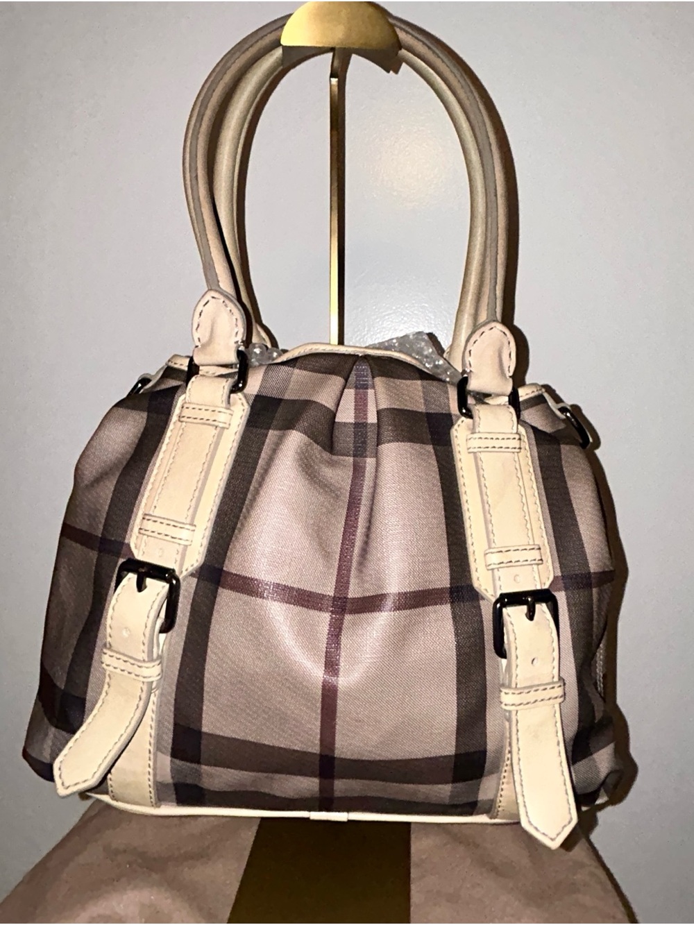 Burberry Smoked Check Northfield tote